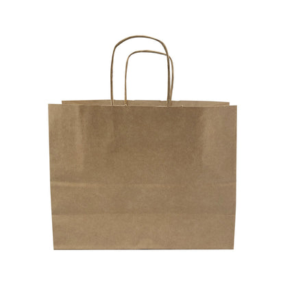 Kraft Natural Twisted Handle Bags 120gsm - Kraft