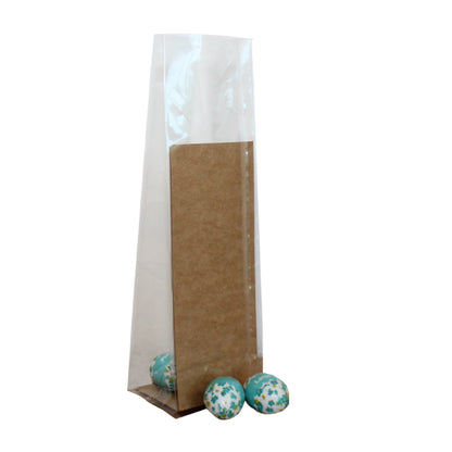Bases em Kraft Natural para Sacos Polipropileno 100Lx300A - Kraft