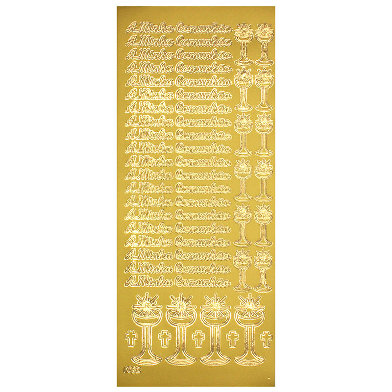 Decorative Stickers Blister - Gold