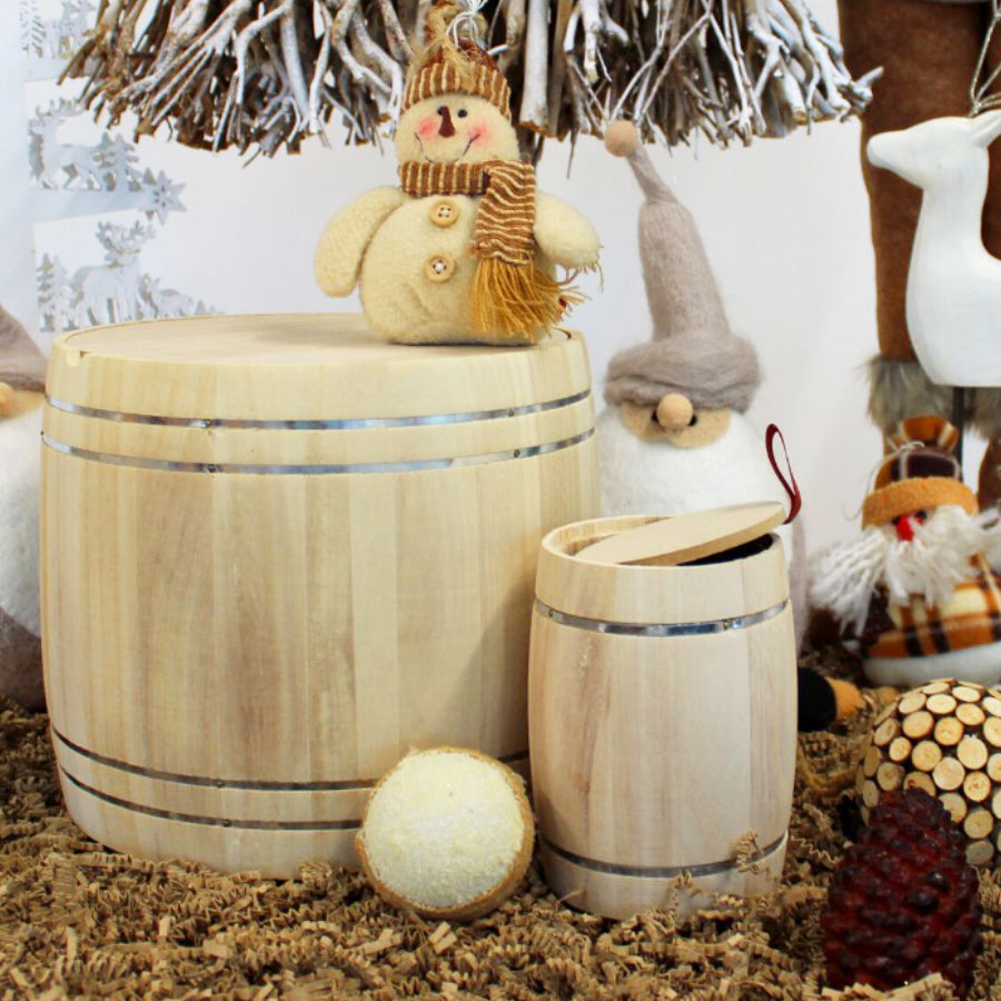 Caja Barril - Madera