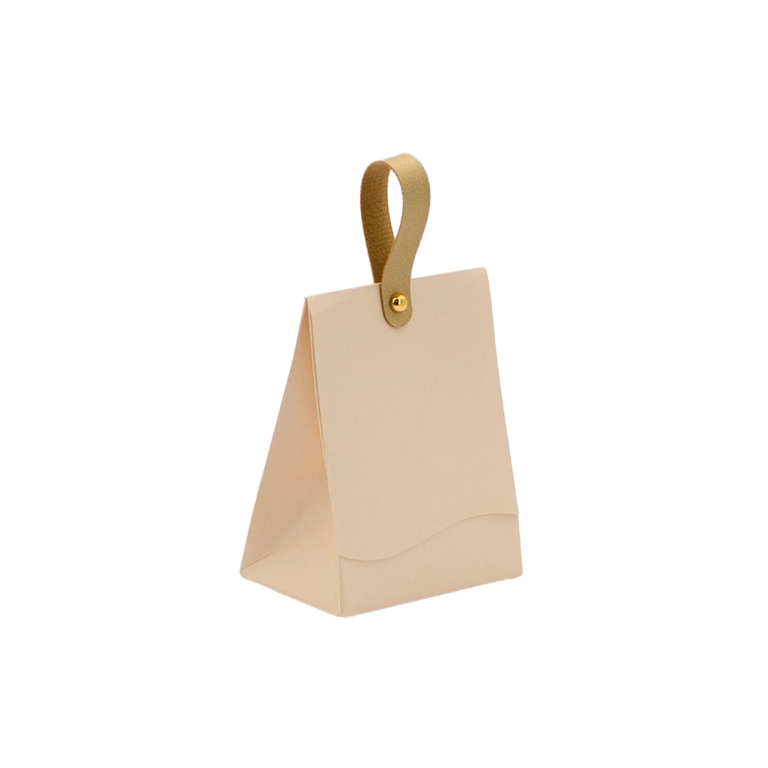 Cardboard Box 120g with Handle for Souvenir - Cream