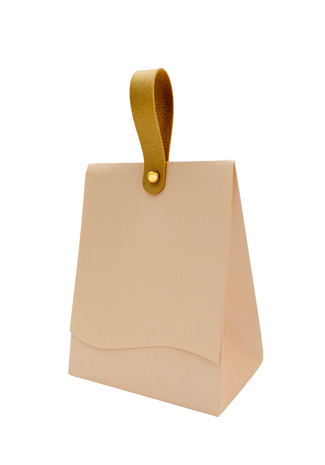 Cardboard Box 120g with Handle for Souvenir - Cream