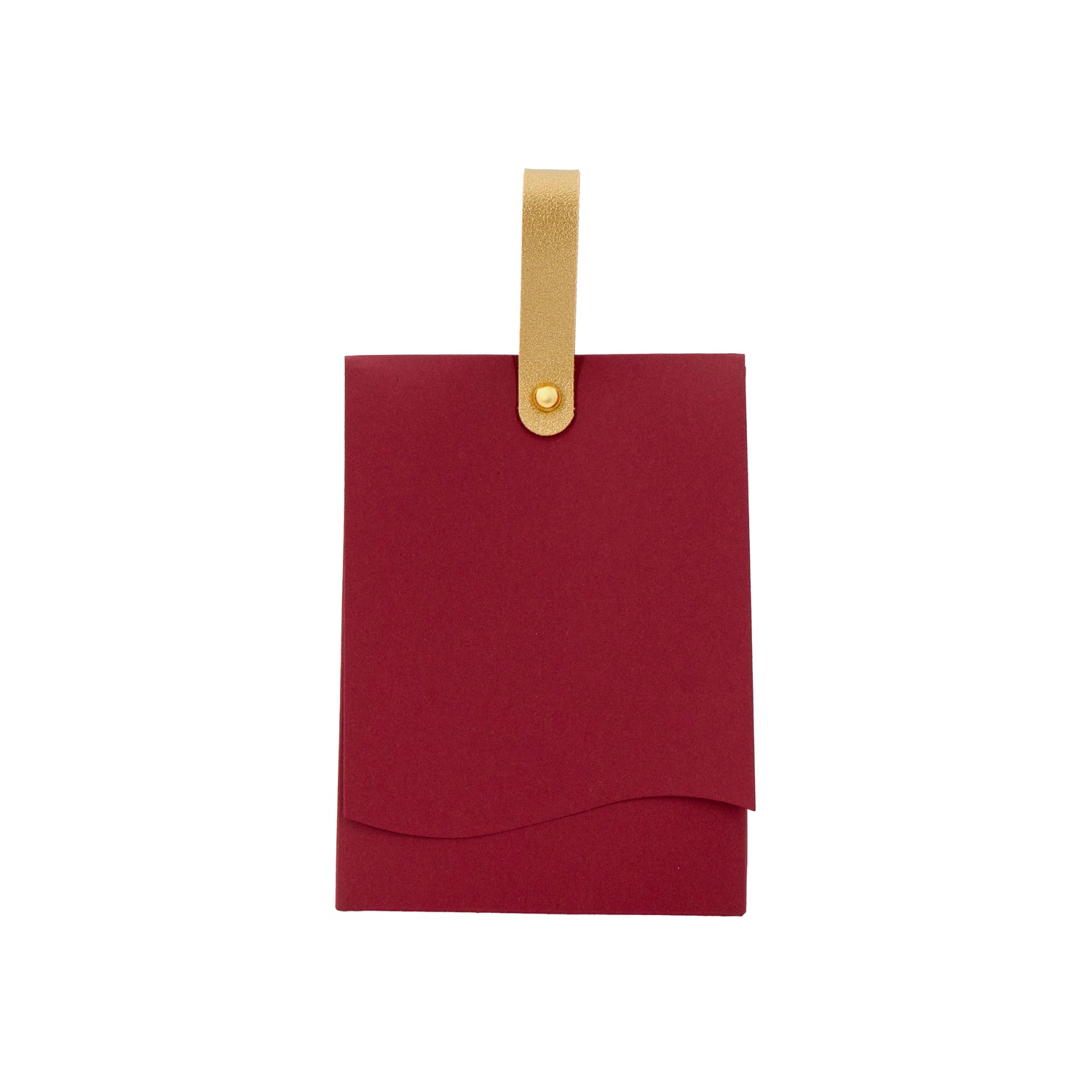 120gsm Cardboard Box with Handle for Souvenirs - Bordeaux