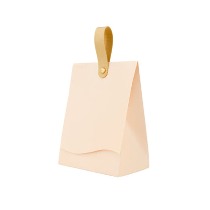 Cardboard Box 120g with Handle for Souvenir - Cream