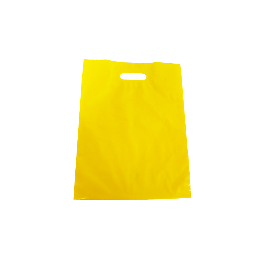 Sacos Plásticos Corte Feijão Baixa Densidade (BD) - Amarelo