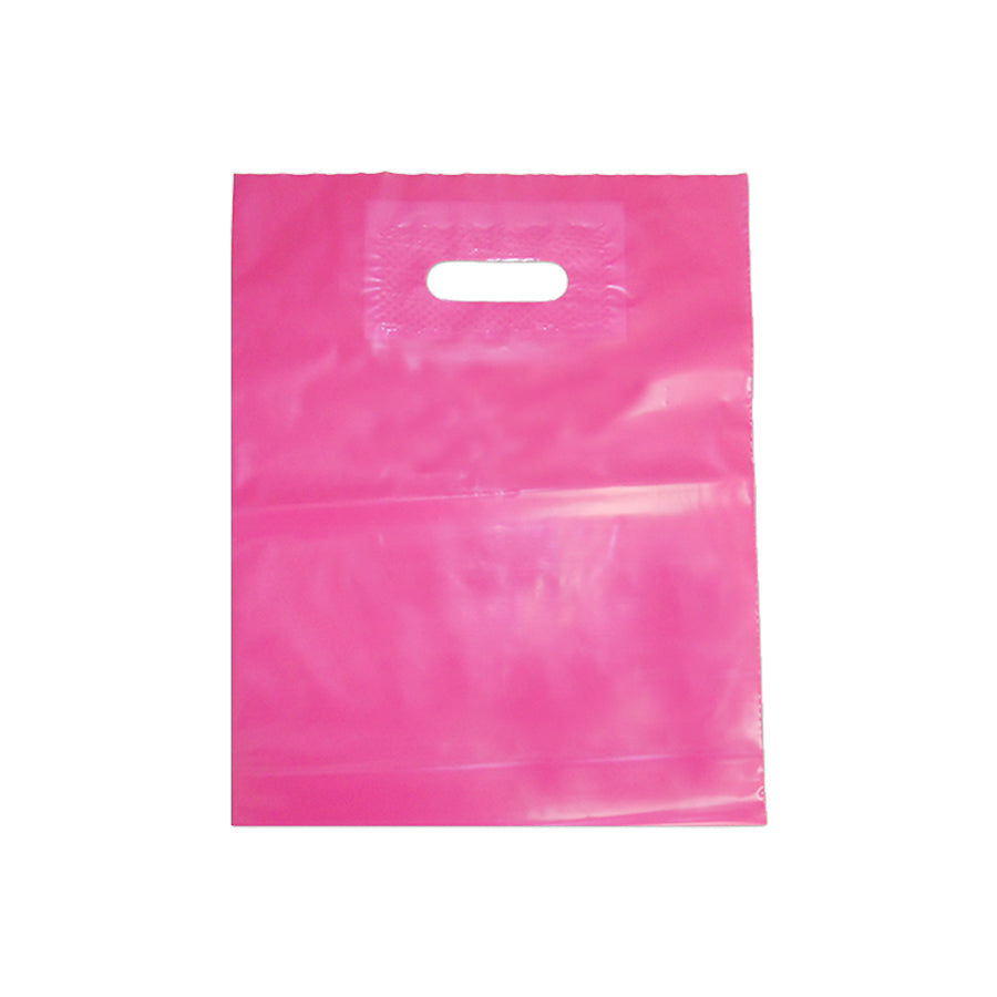 Sacos Plásticos Corte Feijão Baixa Densidade (BD) - Rosa
