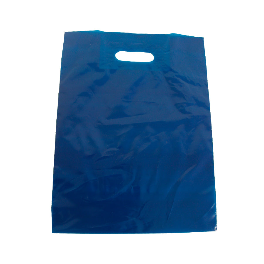 Sacos Plásticos Corte Feijão Baixa Densidade (BD) - Azul Marinho
