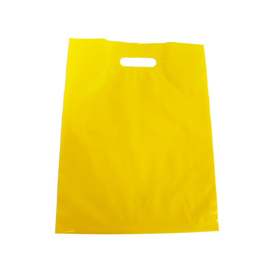 Sacos Plásticos Corte Feijão Baixa Densidade (BD) - Amarelo