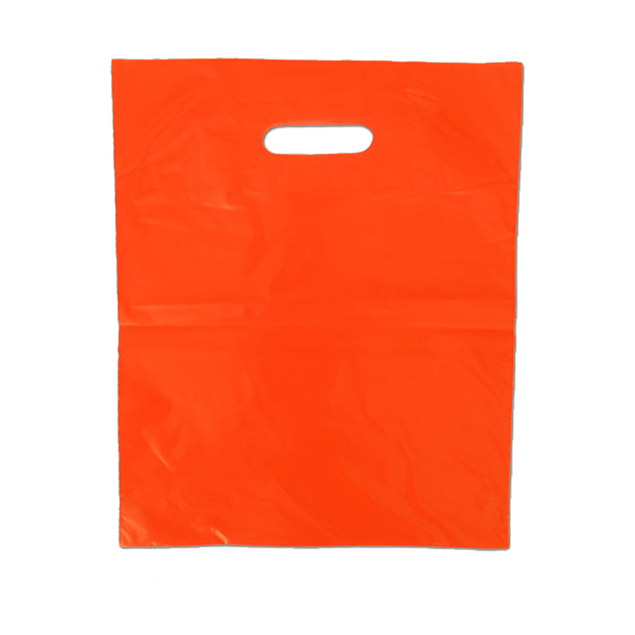 Sacos Plásticos Corte Feijão Baixa Densidade (BD) - Laranja