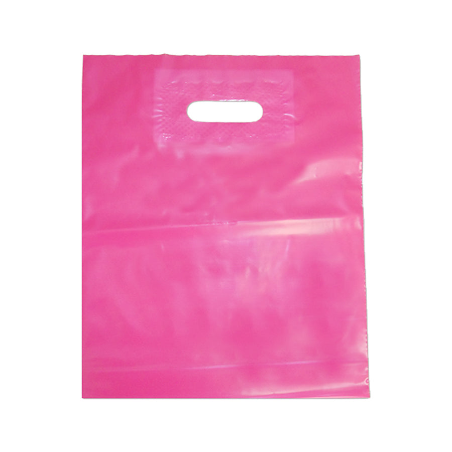 Sacos Plásticos Corte Feijão Baixa Densidade (BD) - Rosa
