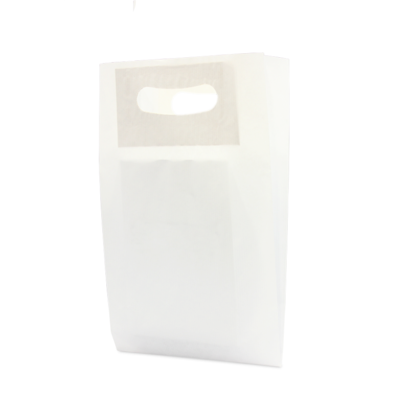 Sacos Corte Feijão Kraft Natural 60g - Branco