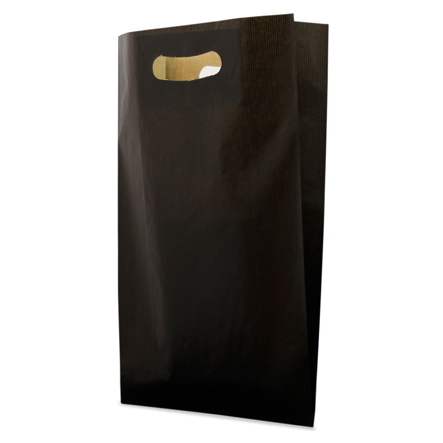 Sacos Corte Feijão Kraft Natural 60g - Preto