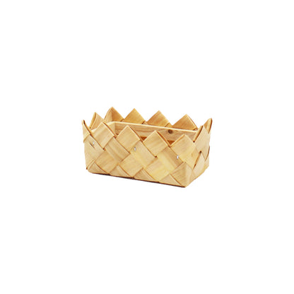 Cesta Rectangular - Madera