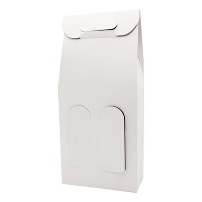 Cajas con Ventana para Botellas - Blanco