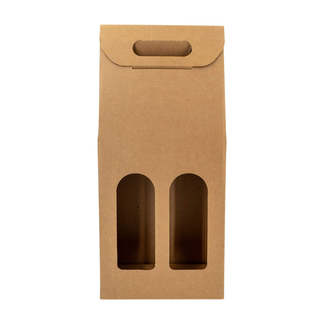 Cajas con Ventana para Botellas - Kraft