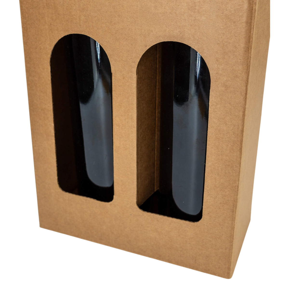 Cajas con Ventana para Botellas - Kraft
