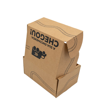 Caixas Armar Modelo 0427 Canal B - Kraft - "A Sua Encomenda Chegou"