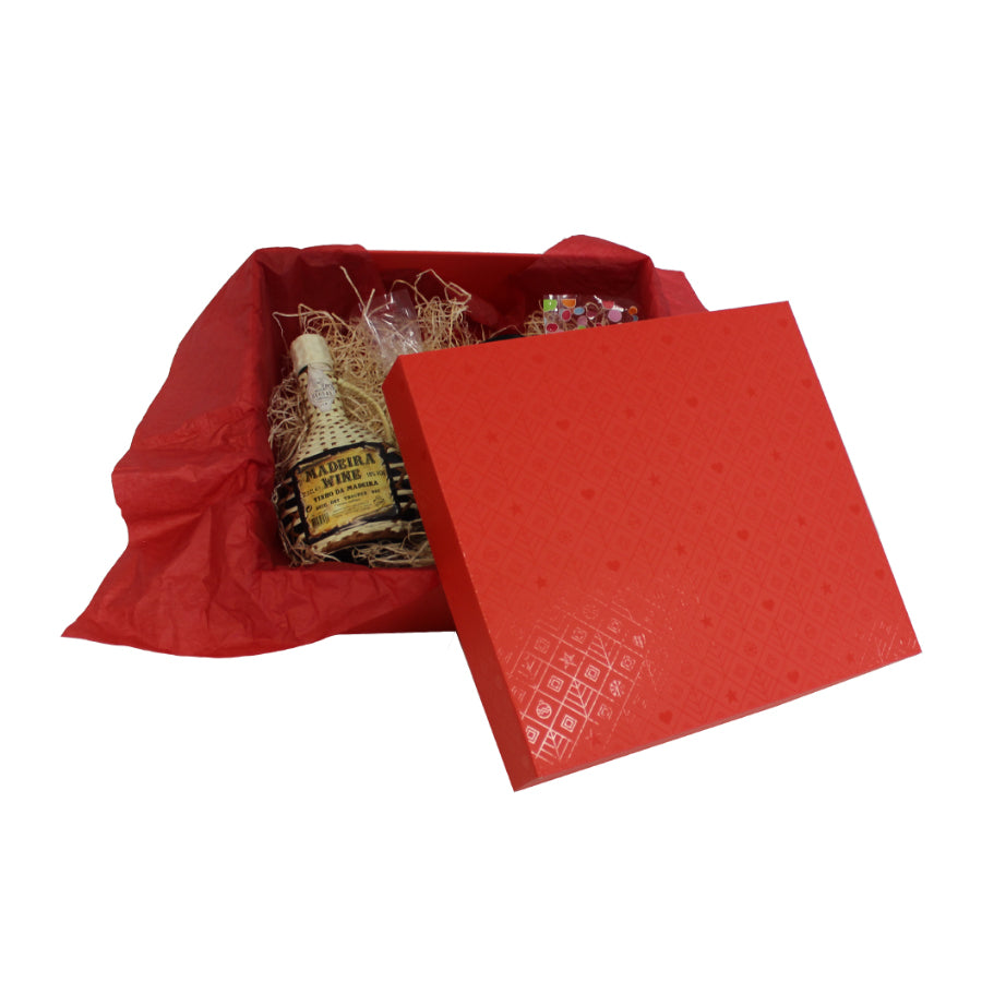 Caixa Gourmet - Vermelho - "Natal"
