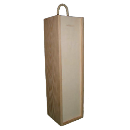 Caja con tapa para botellas - Madera