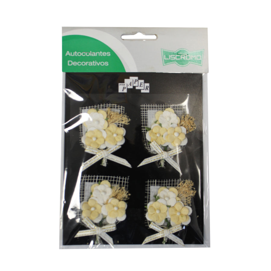 Blister with Decorative Stickers in Mini Branch Shape