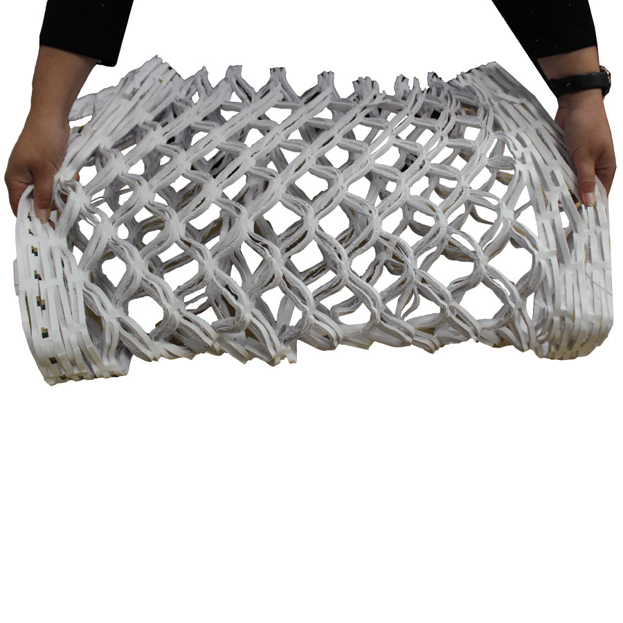 Relleno de papel/cartón ondulado - Blanco