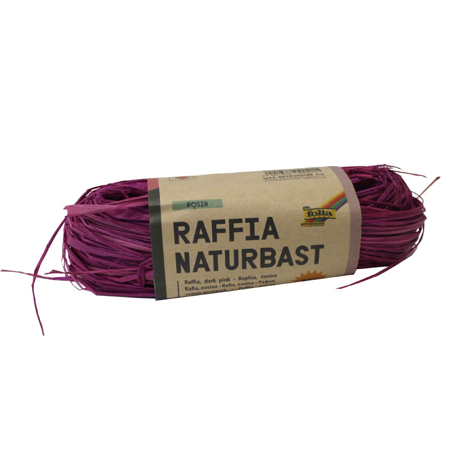 Novelo de Ráfia - Rosa Escuro