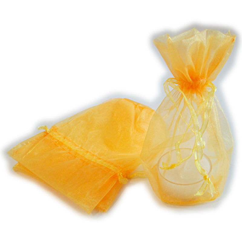 Bolsitas de organza - Amarillo