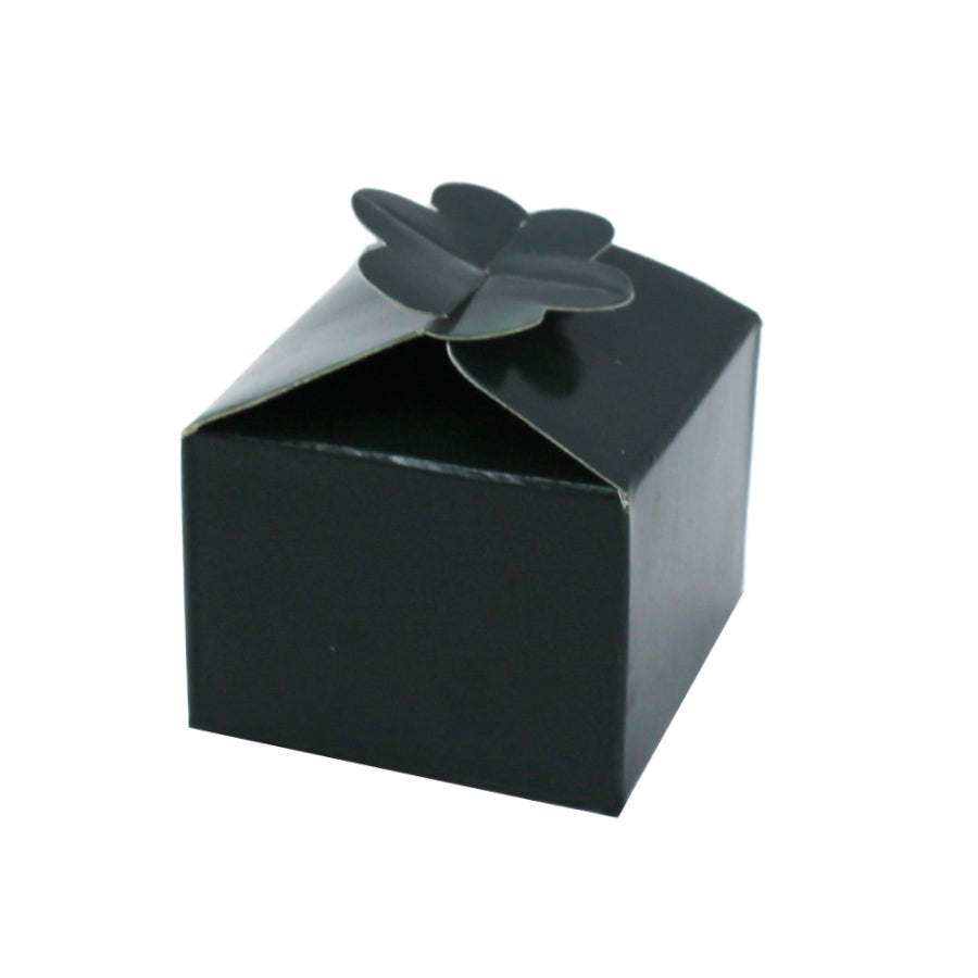 Caixas Gift Cromocard 220g com Fecho em Trevo - Verde Escuro