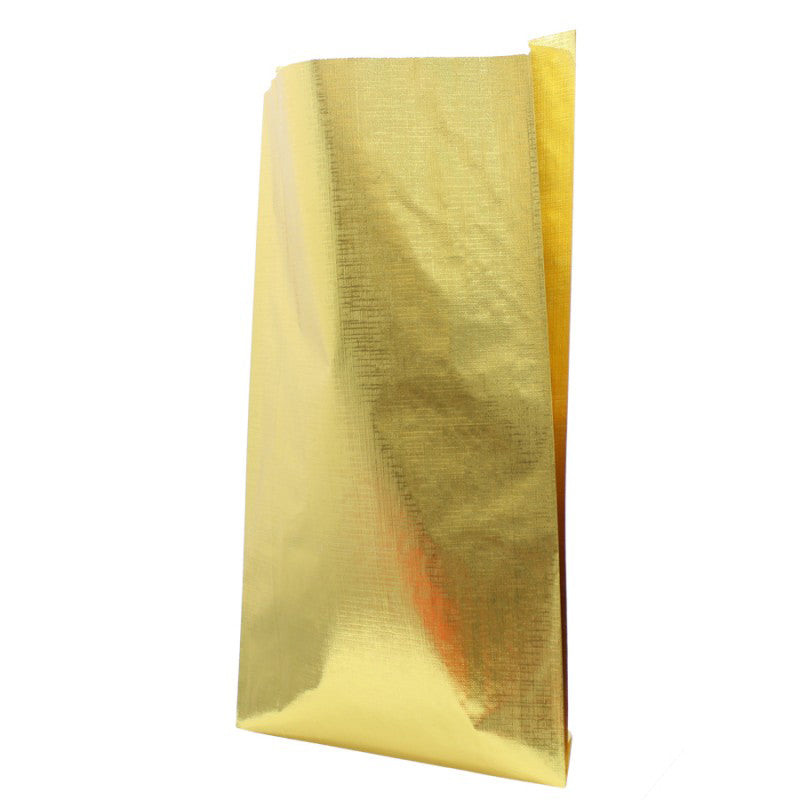 Envelopes de Papel Kraft Gofrado - Ouro Metalizado