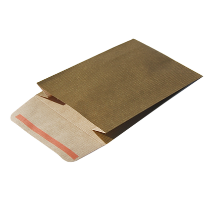 Sobres de papel Kraft Natural con solapa adhesiva - Oro
