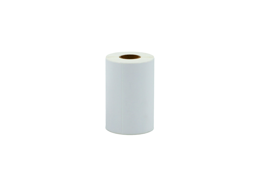 White Thermal Adhesive Labels