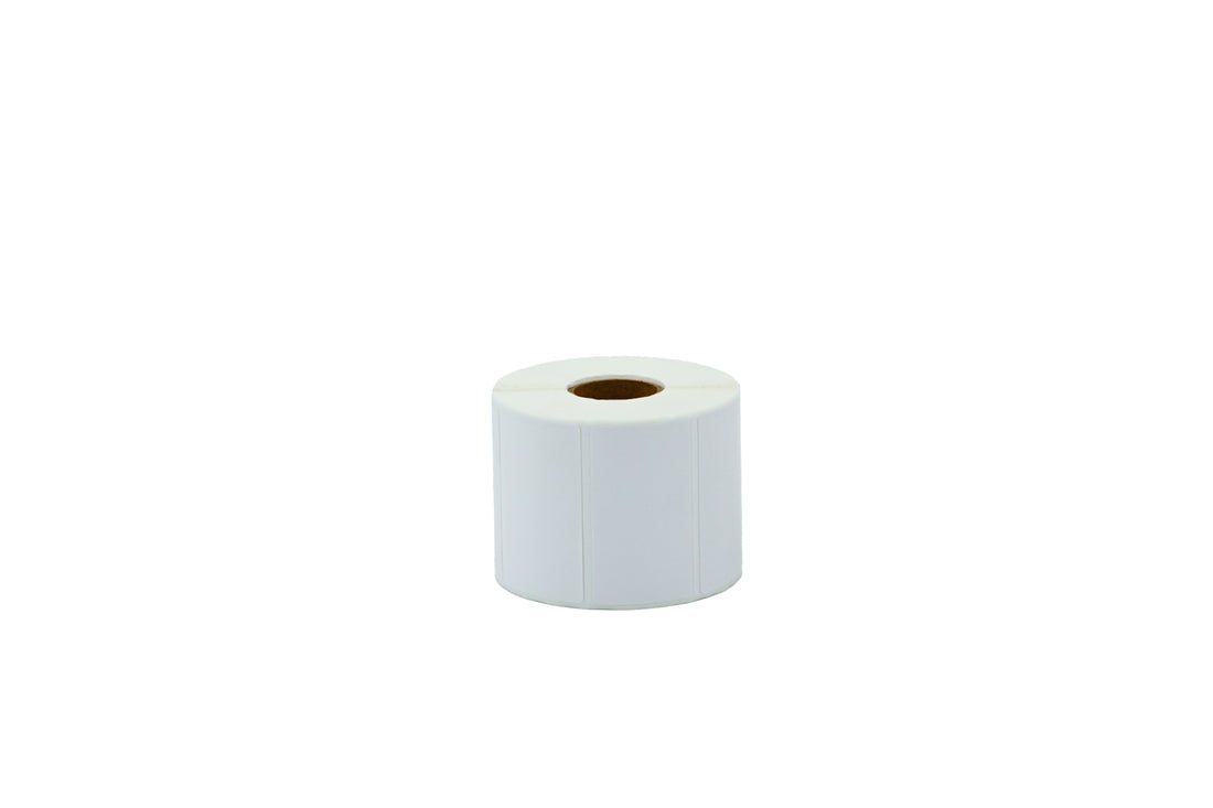 White Thermal Adhesive Labels