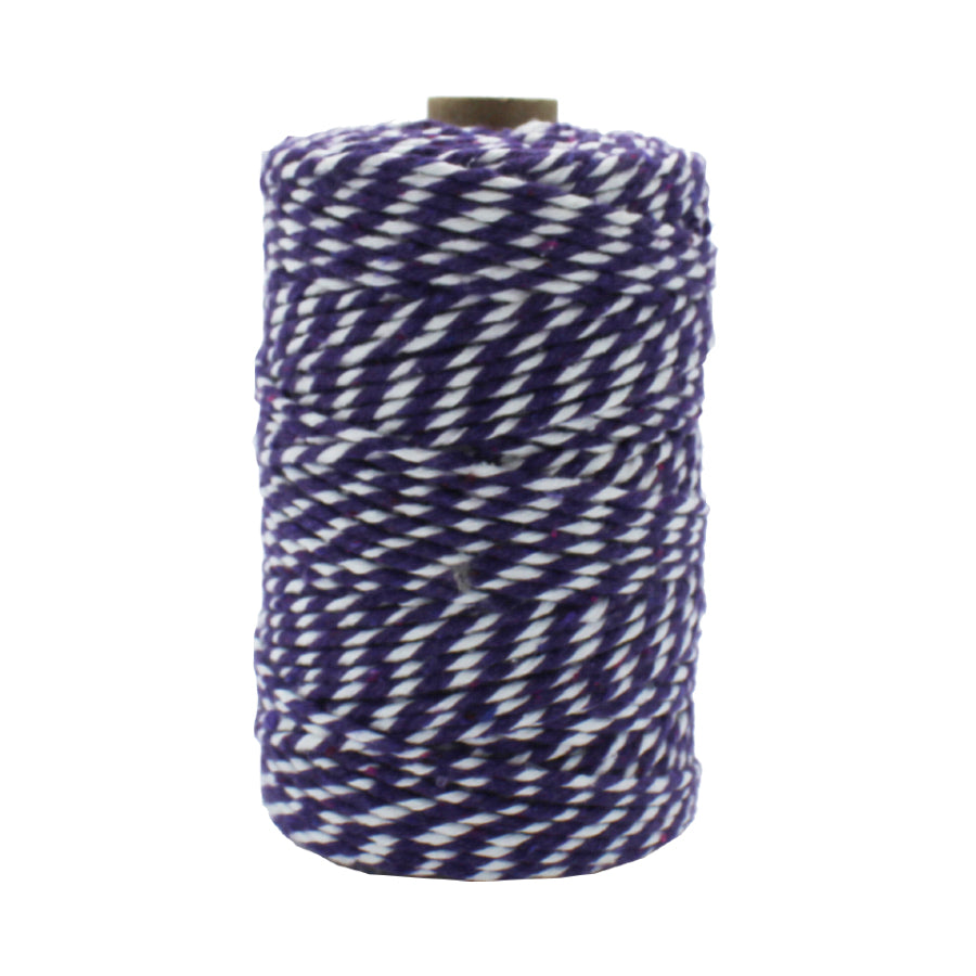 Cotton Thread - Lilac and White