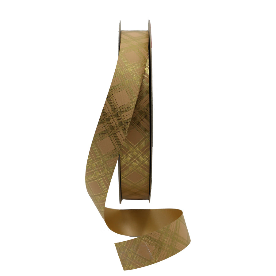 Fita Tartan - Ouro