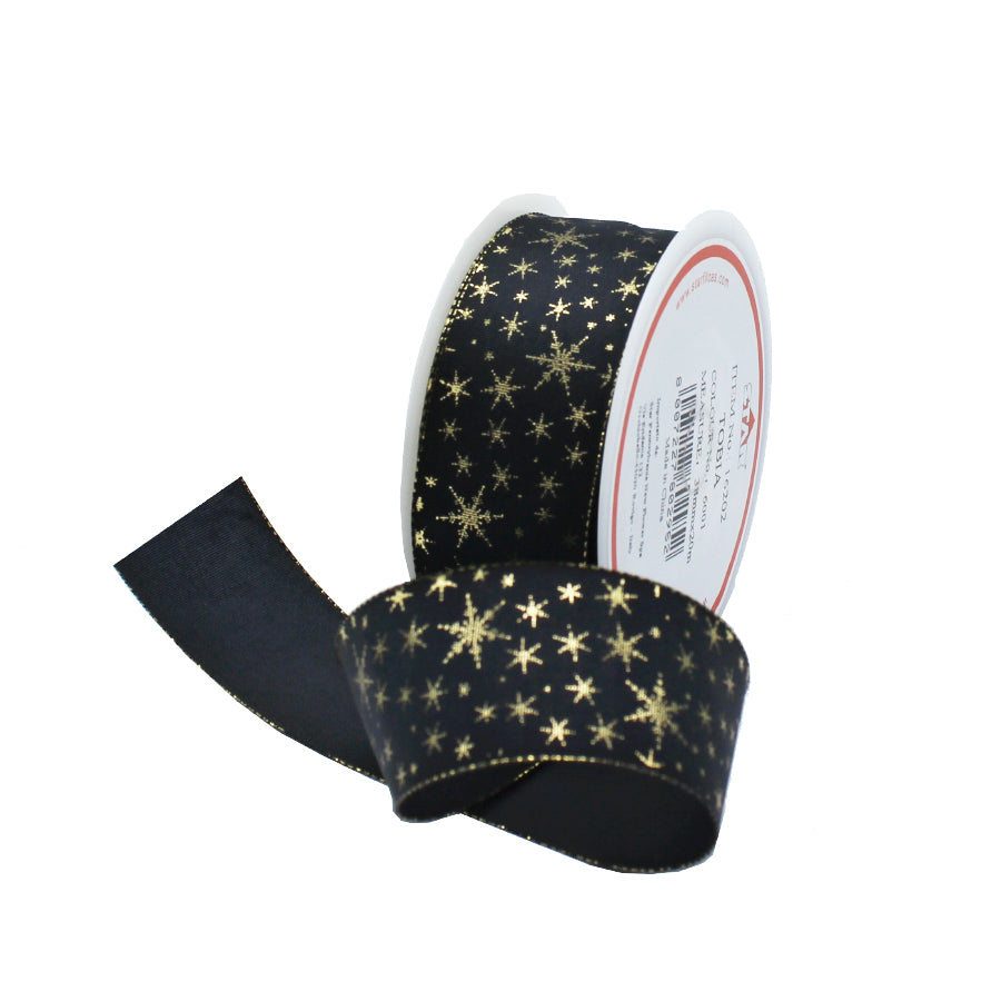 Fita Tobia - Preto - "Estrelas"