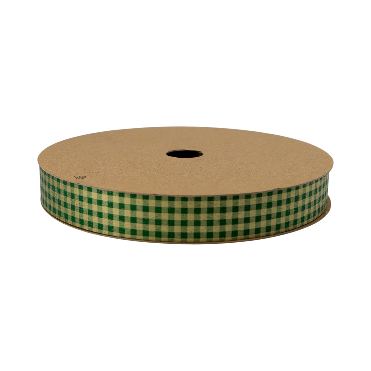 Cinta Vichy - Oro y Verde - "Cuadros"