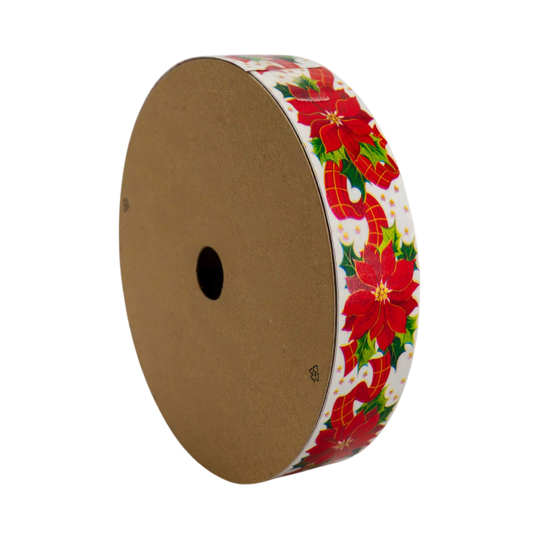 Fita Virginia - Branco, Vermelho e Verde - Flor