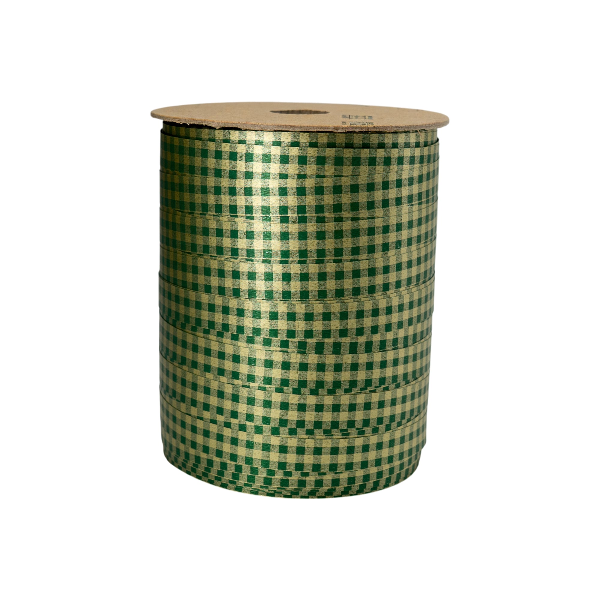 Fita Vichy - Ouro e Verde - "Quadrados"
