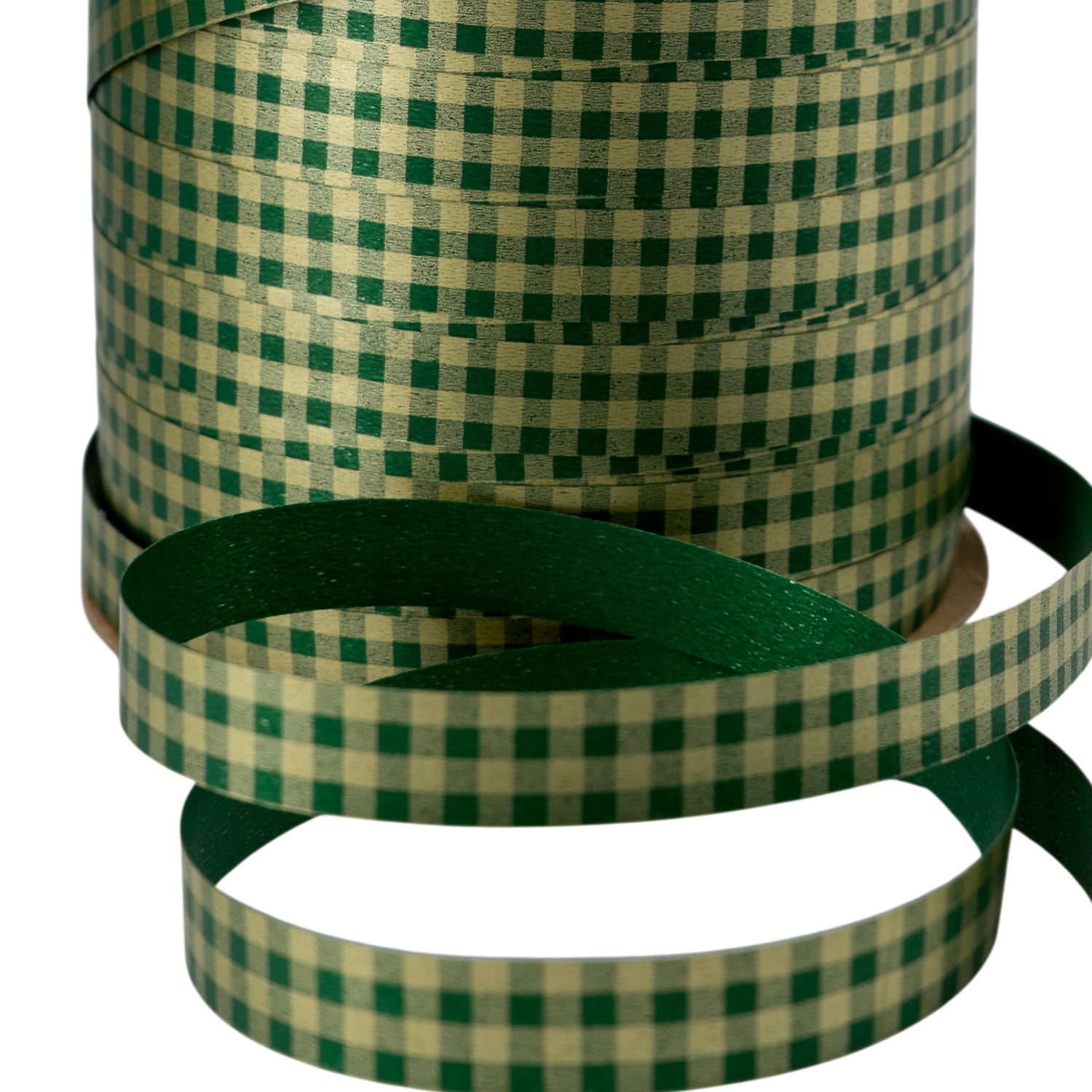 Fita Vichy - Ouro e Verde - "Quadrados"
