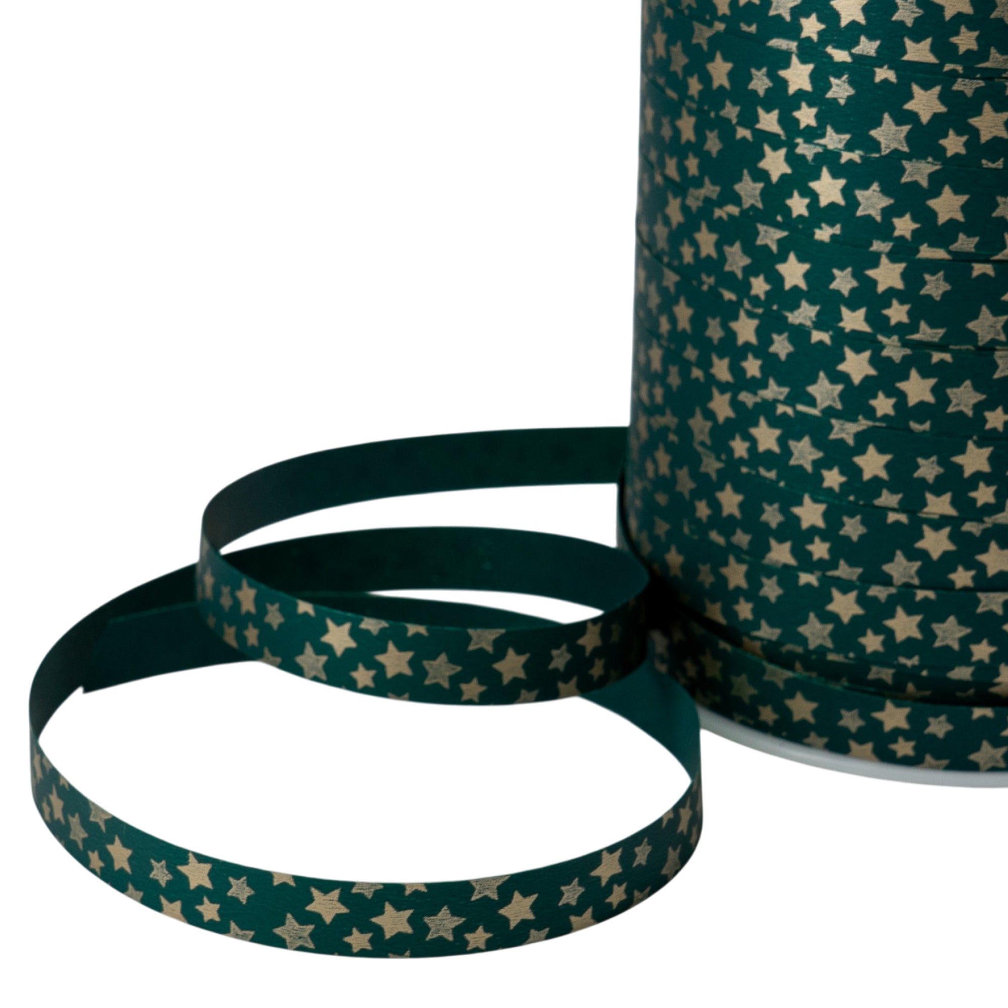 Fita Painted - Ouro e Verde - "Estrelas"