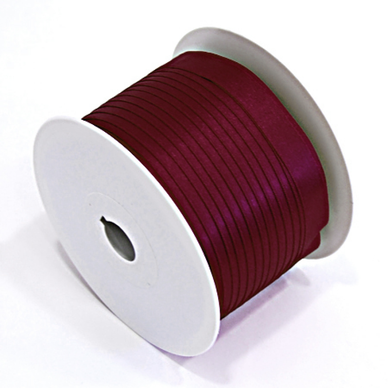 Satin Ribbon - Dark Burgundy