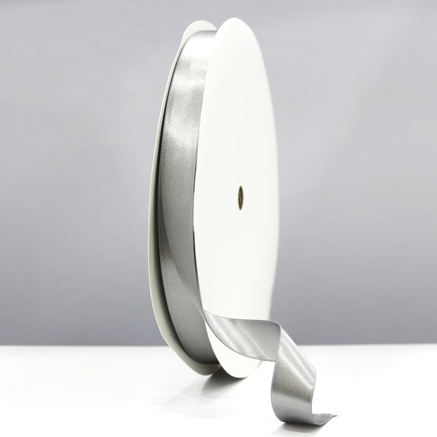 Satin Ribbon - Silver