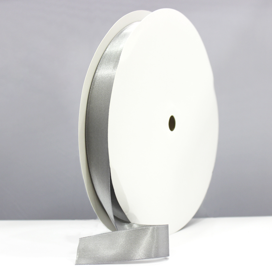 Satin Ribbon - Silver