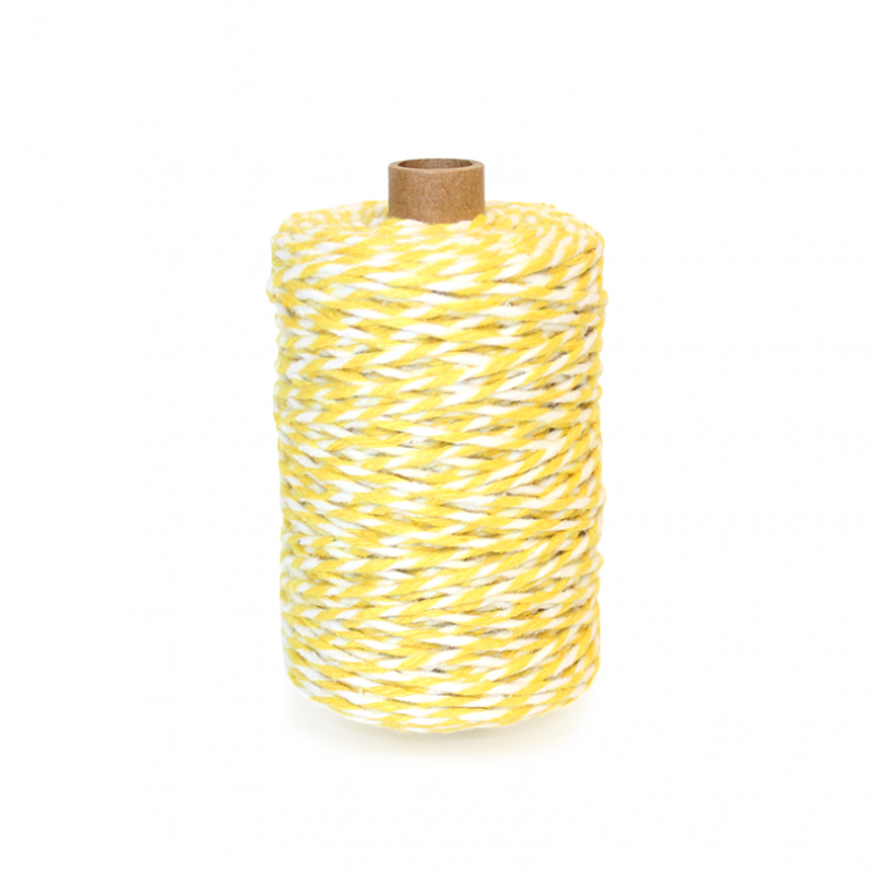 Cotton Thread - Yellow and White