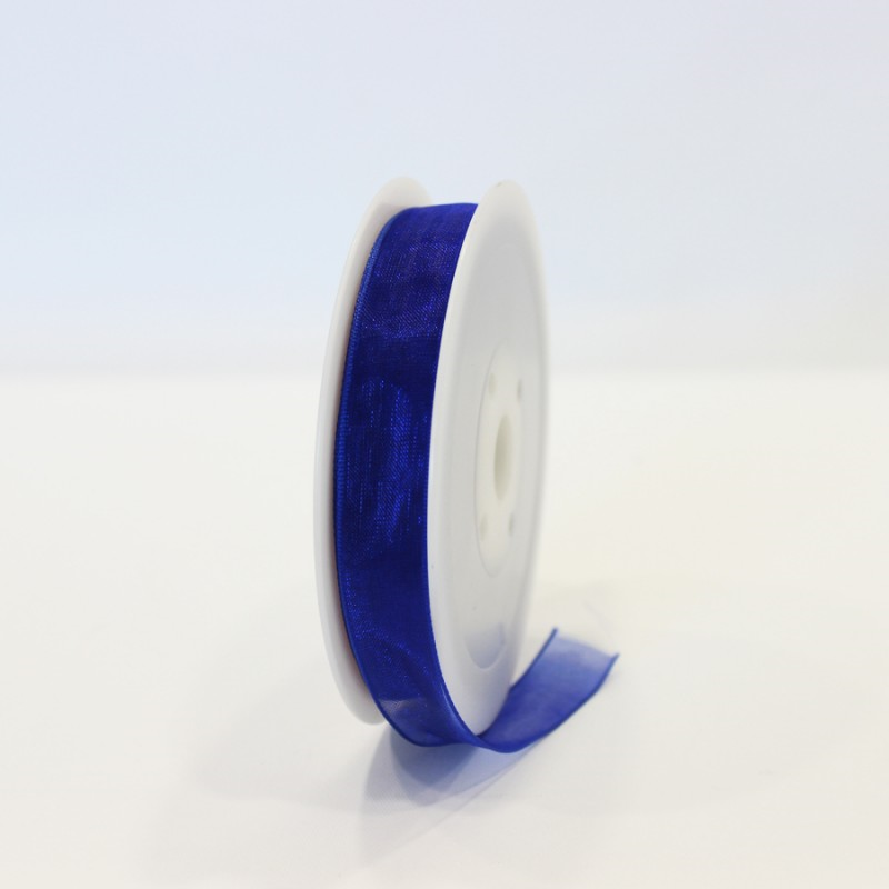 Fita Organza - Azul Escuro
