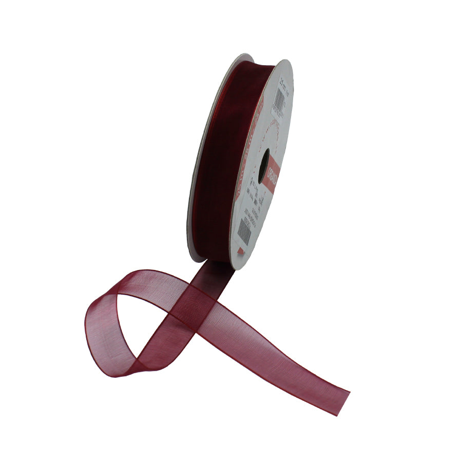 Organza Ribbon - Bordeaux