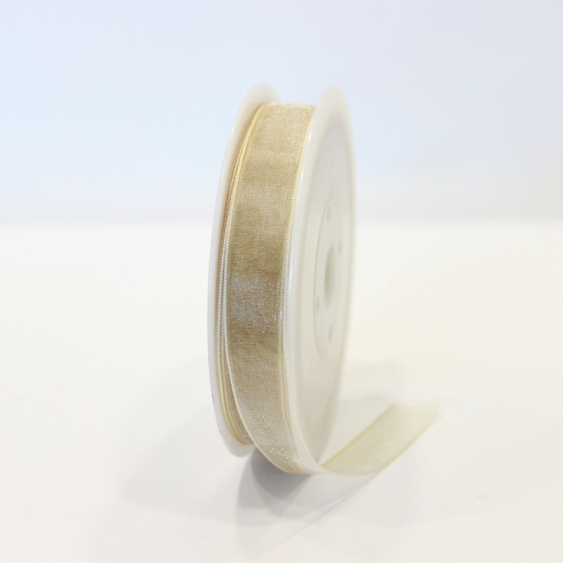 Organza Ribbon - Cream