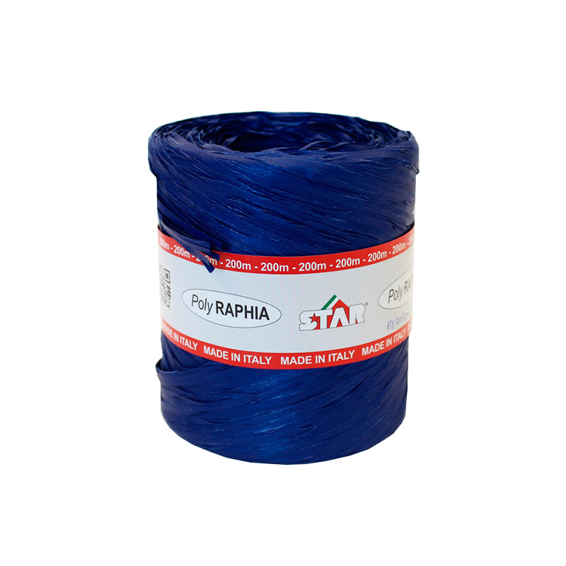 Fita Ráfia Star - Azul Escuro