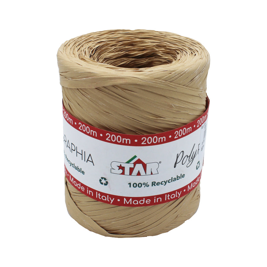Cinta de Rafia - Beige