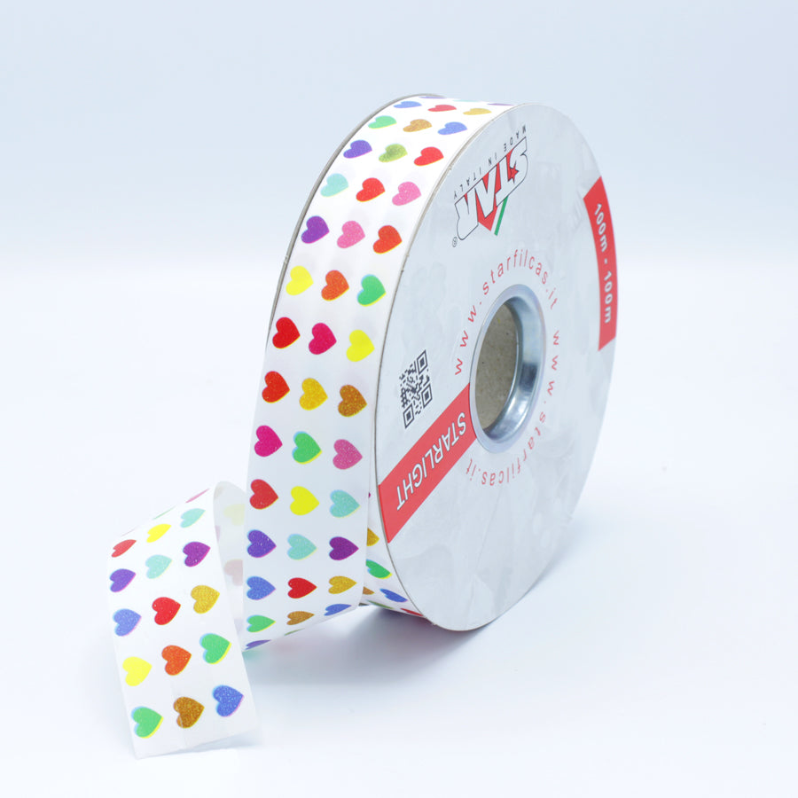 Fita Starlight - Multicor - "Cuore Matto"